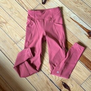 Lulu Lemon Salmon Athletic/Yoga Pants